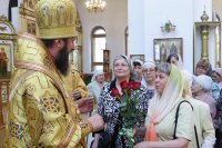 46-В Неделю 4-ю по Пятидесятнице епископ Амфилохий совершил Божественную Литургию в главном храме Рудного Алтая