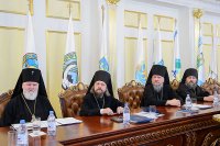 5-В Астане прошла встреча членов Синода Казахстанского Митрополичьего округа с министром общественного развития Республики Казахстан