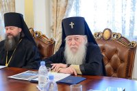6-В Астане прошла встреча членов Синода Казахстанского Митрополичьего округа с министром общественного развития Республики Казахстан