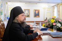 8-В Астане прошла встреча членов Синода Казахстанского Митрополичьего округа с министром общественного развития Республики Казахстан