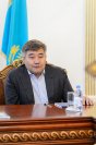 9-В Астане прошла встреча членов Синода Казахстанского Митрополичьего округа с министром общественного развития Республики Казахстан