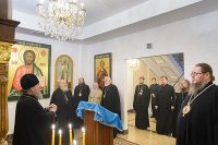 11-Епископ Амфилохий принял участие в заключительном в 2018 году заседании Синода Митрополичьего округа Русской Православной Церкви в Республике Казахстан