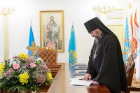 14-Епископ Амфилохий принял участие в заключительном в 2018 году заседании Синода Митрополичьего округа Русской Православной Церкви в Республике Казахстан