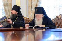 15-Епископ Амфилохий принял участие в заключительном в 2018 году заседании Синода Митрополичьего округа Русской Православной Церкви в Республике Казахстан