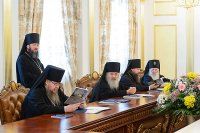 18-Епископ Амфилохий принял участие в заключительном в 2018 году заседании Синода Митрополичьего округа Русской Православной Церкви в Республике Казахстан