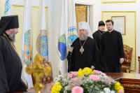22-Епископ Амфилохий принял участие в заключительном в 2018 году заседании Синода Митрополичьего округа Русской Православной Церкви в Республике Казахстан