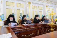 24-Епископ Амфилохий принял участие в заключительном в 2018 году заседании Синода Митрополичьего округа Русской Православной Церкви в Республике Казахстан