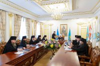 25-Епископ Амфилохий принял участие в заключительном в 2018 году заседании Синода Митрополичьего округа Русской Православной Церкви в Республике Казахстан