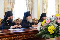 26-Епископ Амфилохий принял участие в заключительном в 2018 году заседании Синода Митрополичьего округа Русской Православной Церкви в Республике Казахстан