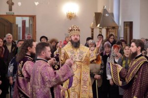 Служение епископа Амфилохия в Неделю Торжества Православия