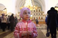 1-Служение епископа Амфилохия в Неделю 5-ю Великого поста