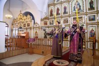 5-Служение епископа Амфилохия в Неделю 5-ю Великого поста