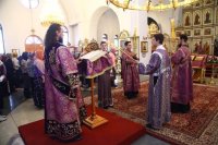 11-Служение епископа Амфилохия в Неделю 5-ю Великого поста