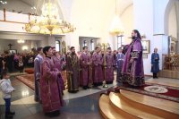 16-Служение епископа Амфилохия в Неделю 5-ю Великого поста