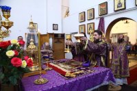 18-Служение епископа Амфилохия в Неделю 5-ю Великого поста