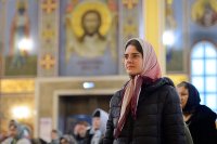 6-Глава Православной Церкви Казахстана и архипастыри Митрополичьего округа совершили воскресную Литургию в главном храме страны