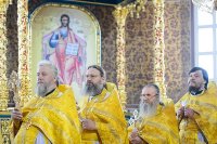 31-Глава Православной Церкви Казахстана и архипастыри Митрополичьего округа совершили воскресную Литургию в главном храме страны