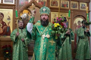 Служение Всенощного бдения в канун праздника Святой Троицы