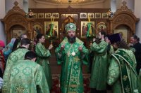 30-Служение Всенощного бдения в канун праздника Святой Троицы