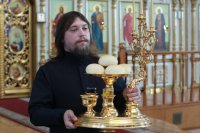 4-Служение епископа Амфилохия накануне праздника Воздвижения Креста Господня