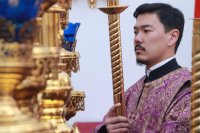 10-Служение епископа Амфилохия накануне праздника Воздвижения Креста Господня