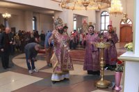 11-Служение епископа Амфилохия накануне праздника Воздвижения Креста Господня