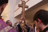 21-Служение епископа Амфилохия накануне праздника Воздвижения Креста Господня