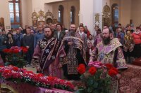 24-Служение епископа Амфилохия накануне праздника Воздвижения Креста Господня