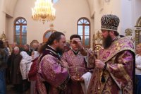 25-Служение епископа Амфилохия накануне праздника Воздвижения Креста Господня