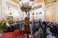 5-Епископ Амфилохий принял участие в праздновании в честь Феодоровской иконы Пресвятой Богородицы в Алма-Ате
