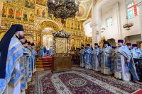 9-Епископ Амфилохий принял участие в праздновании в честь Феодоровской иконы Пресвятой Богородицы в Алма-Ате