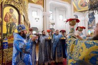 23-Епископ Амфилохий принял участие в праздновании в честь Феодоровской иконы Пресвятой Богородицы в Алма-Ате