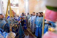 26-Епископ Амфилохий принял участие в праздновании в честь Феодоровской иконы Пресвятой Богородицы в Алма-Ате