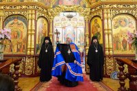 28-Епископ Амфилохий принял участие в праздновании в честь Феодоровской иконы Пресвятой Богородицы в Алма-Ате