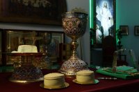 1-Празднование Святой Пятидесятницы в главном храме Рудного Алтая