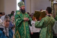 8-Празднование Святой Пятидесятницы в главном храме Рудного Алтая