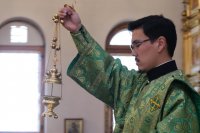 10-Празднование Святой Пятидесятницы в главном храме Рудного Алтая
