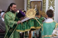 14-Празднование Святой Пятидесятницы в главном храме Рудного Алтая