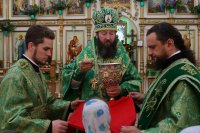 28-Празднование Святой Пятидесятницы в главном храме Рудного Алтая