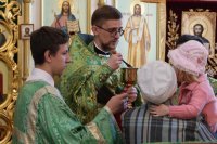 30-Празднование Святой Пятидесятницы в главном храме Рудного Алтая