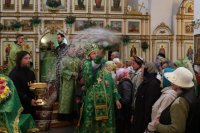 39-Празднование Святой Пятидесятницы в главном храме Рудного Алтая