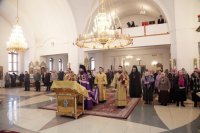 3-Служение епископа Амфилохия в Неделю о мытаре и фарисее