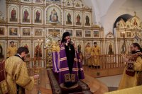 5-Служение епископа Амфилохия в Неделю о мытаре и фарисее