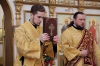 9-Служение епископа Амфилохия в Неделю о мытаре и фарисее