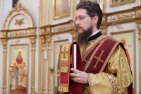 13-Служение епископа Амфилохия в Неделю о мытаре и фарисее