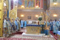 7-Епископ Амфилохий принял участие в торжествах в честь Успения Пресвятой Богородицы в главном храме Казахстана