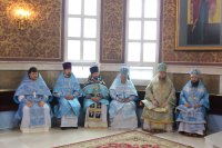 13-Епископ Амфилохий принял участие в торжествах в честь Успения Пресвятой Богородицы в главном храме Казахстана