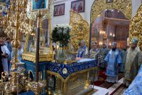 18-Епископ Амфилохий принял участие в торжествах в честь Успения Пресвятой Богородицы в главном храме Казахстана