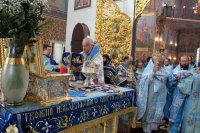 21-Епископ Амфилохий принял участие в торжествах в честь Успения Пресвятой Богородицы в главном храме Казахстана
