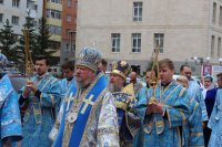 31-Епископ Амфилохий принял участие в торжествах в честь Успения Пресвятой Богородицы в главном храме Казахстана